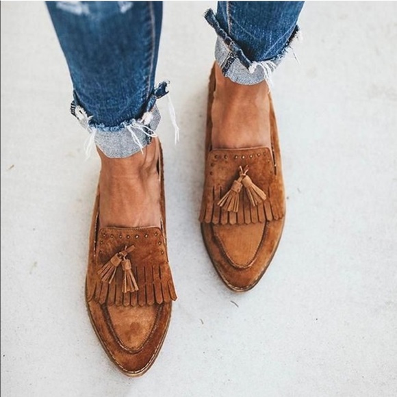 Vici Shoes - VICI faux suede tassel loafers